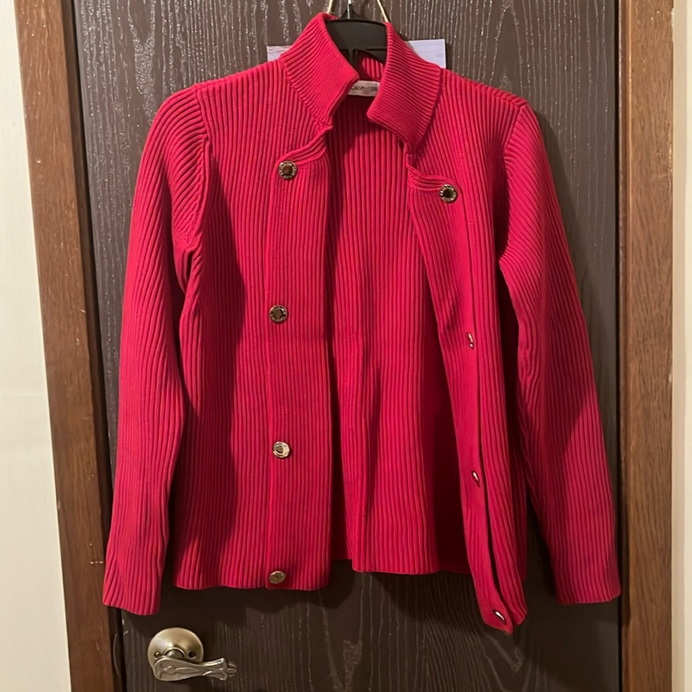 Calvin Klein red sweater